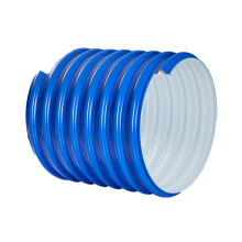 single wall corrugated  plastic hdpe pipe foe drainage system